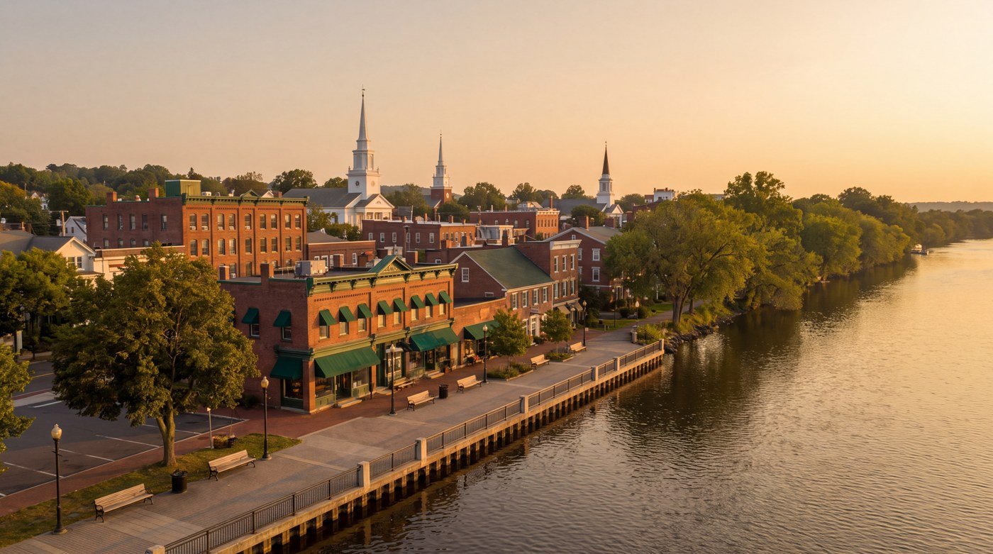 Illustrative Middletown, Connecticut setting