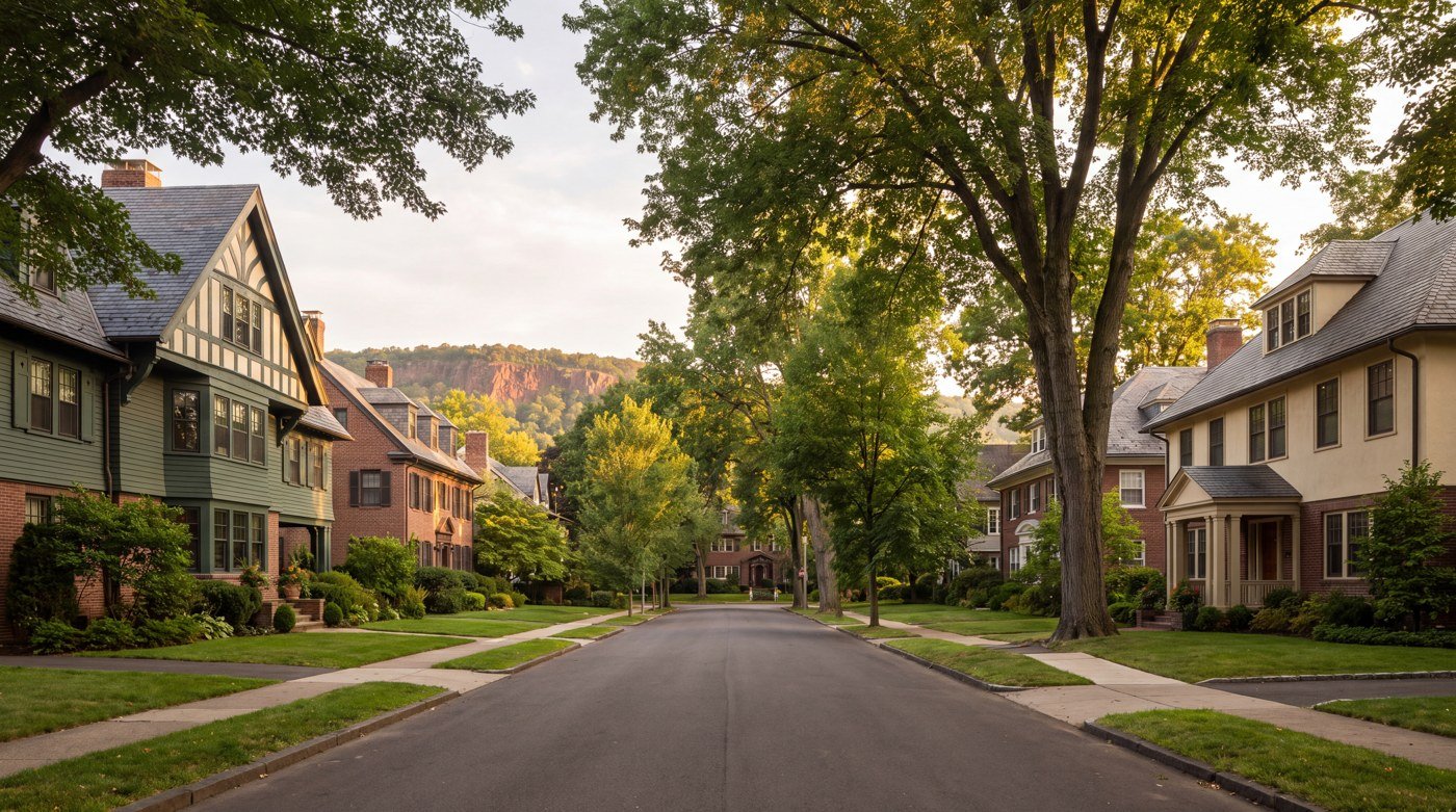 A representative New Haven neighborhood, Connecticut A representative New Haven neighborhood, Connecticut