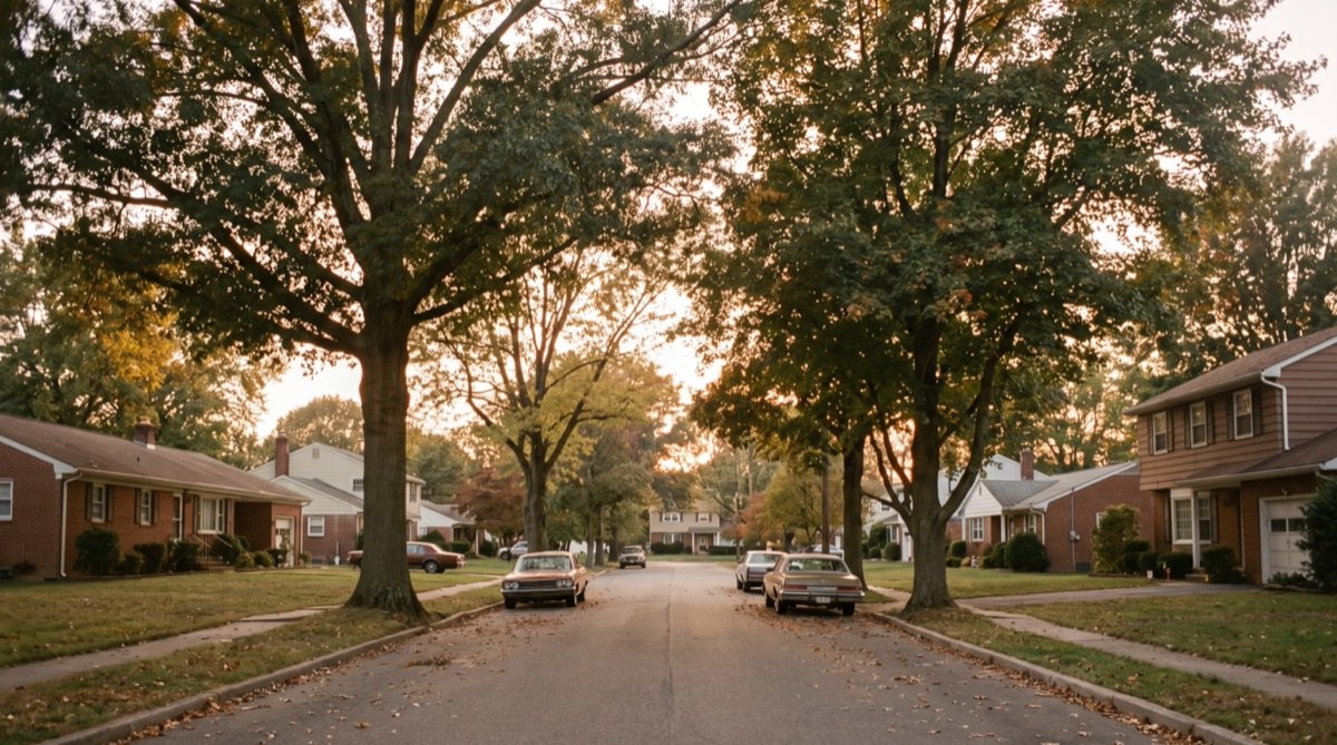 Cherry Hill, New Jersey — suburban residential street