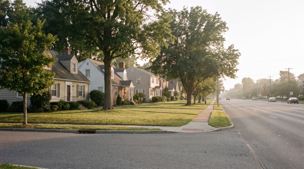 Edison / Princeton, New Jersey — golden-hour city view