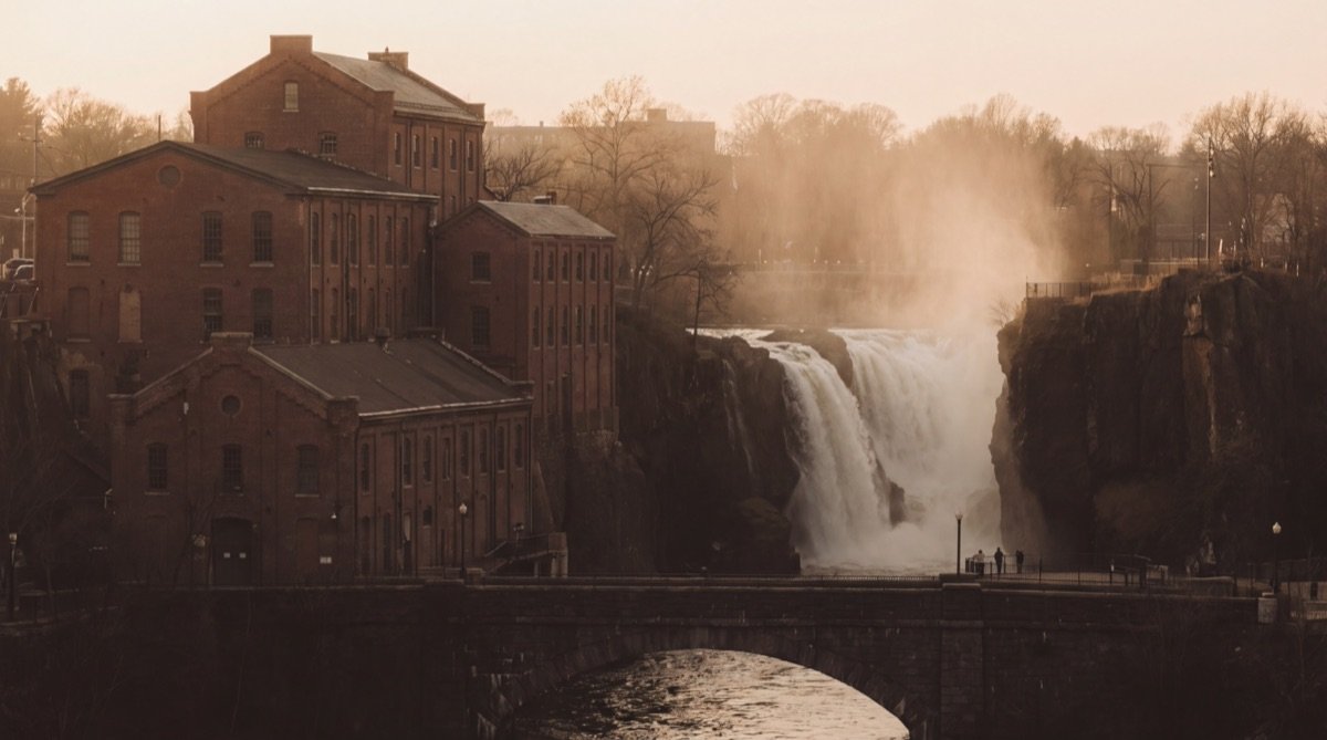 Paterson, New Jersey — golden-hour city view