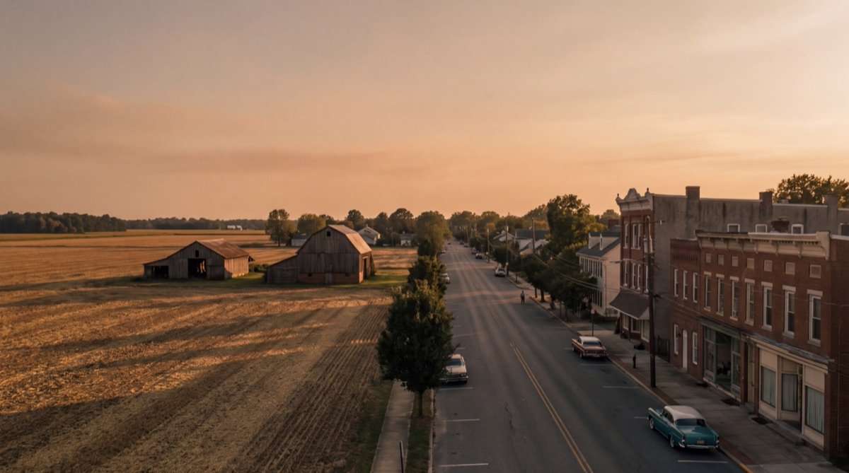 Vineland, New Jersey — golden-hour city view