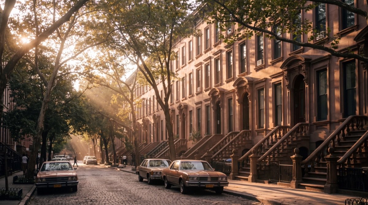 New York, New York — golden-hour city view