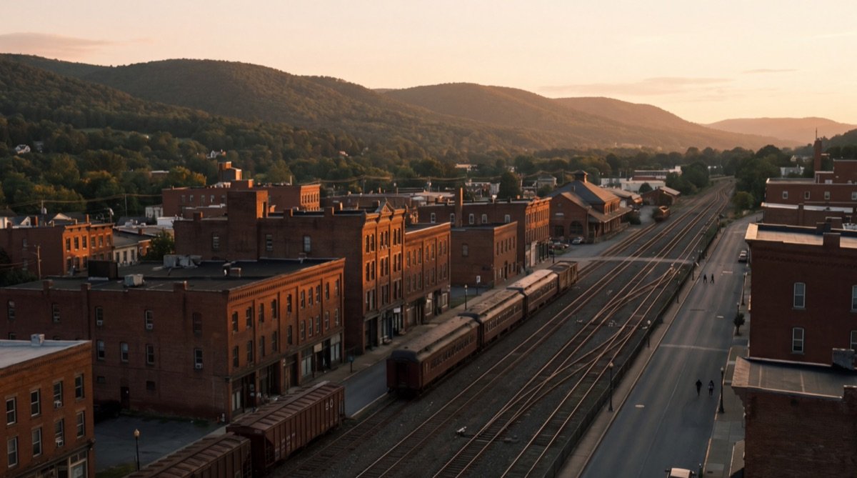 Altoona, Pennsylvania — golden-hour city view