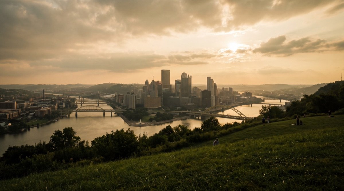 Pittsburgh, Pennsylvania — golden-hour city view