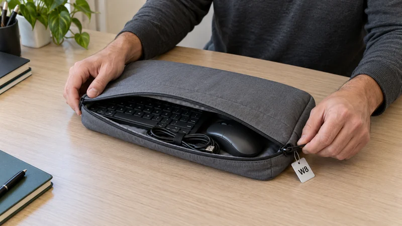Group the released workstation accessories Workstation accessories stay together after technical release