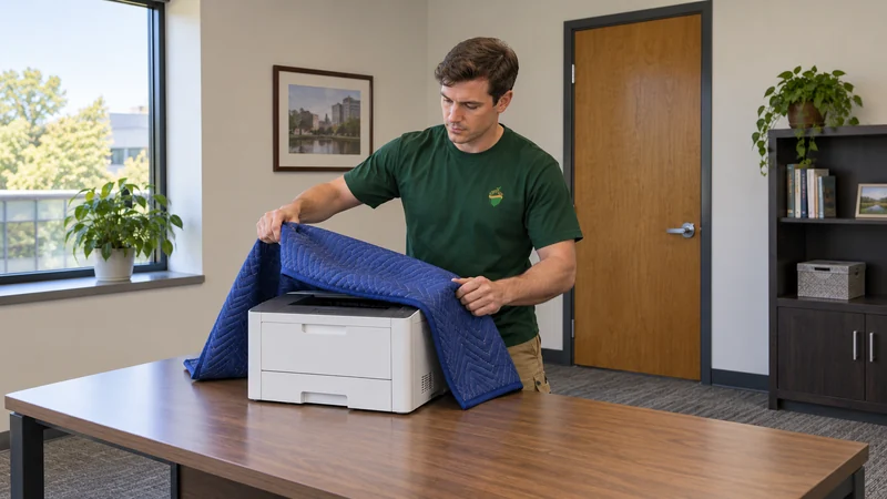 Begin protection after technical release Mover starts protection of a released desktop printer