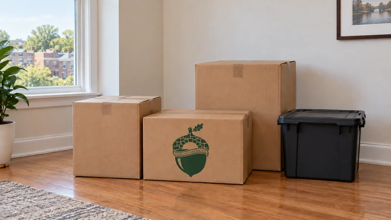 A compact Book carton with plain customer cartons and an unbranded tote A compact Book carton with plain customer cartons and an unbranded tote