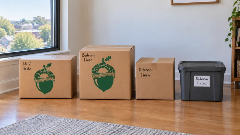 A selected Book and medium carton group for a smaller consolidated pickup