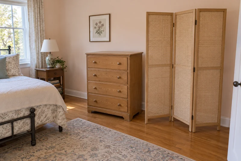 A surplus drawer chest and folding privacy screen reviewed after an extended family stay in Summit A surplus drawer chest and folding privacy screen reviewed after an extended family stay in Summit