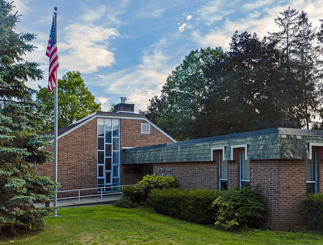 Hyde Park Hyde Park , NY, USA, town hall