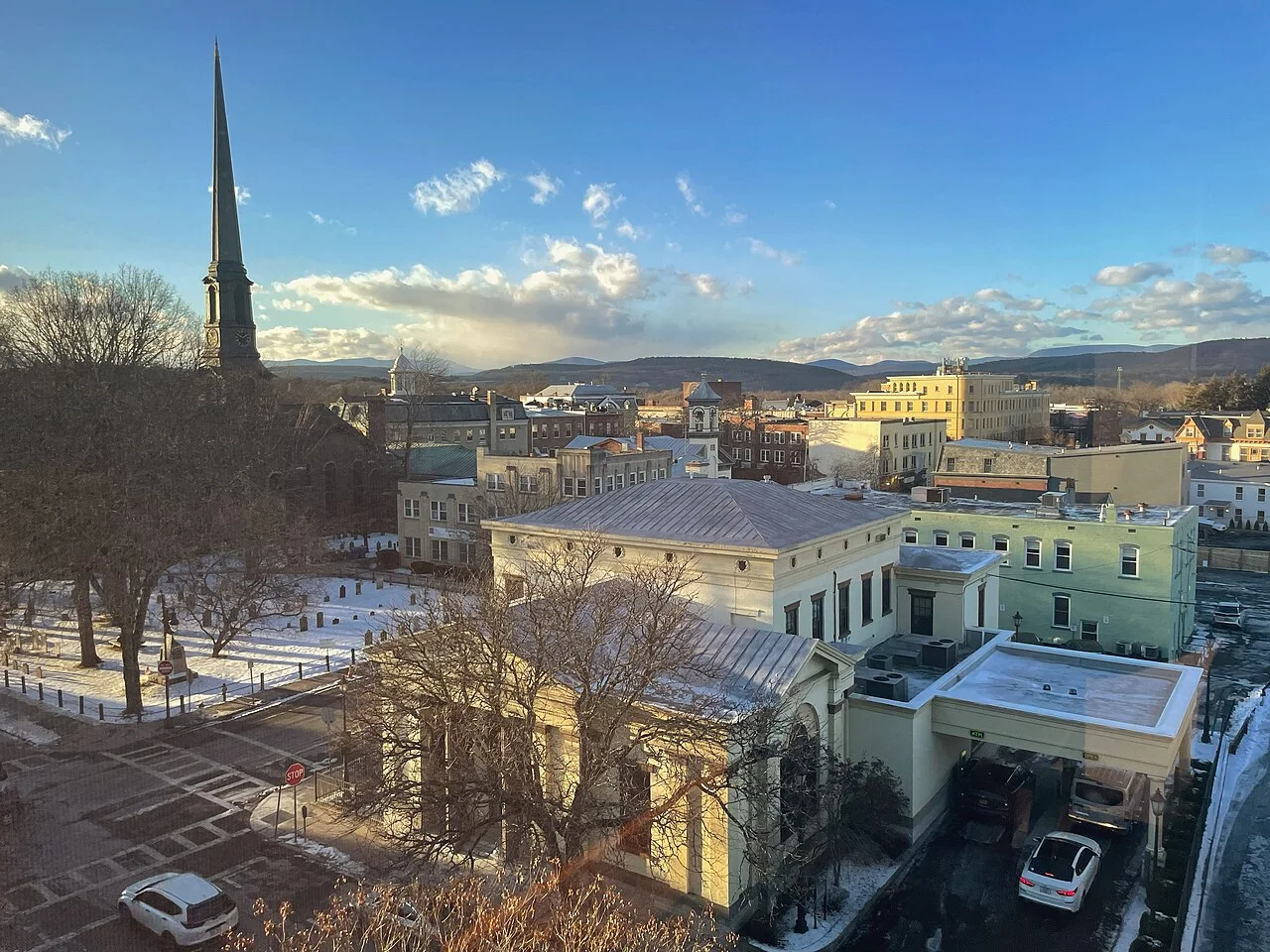 Kingston View of the Stockade District in Kingston, NY.